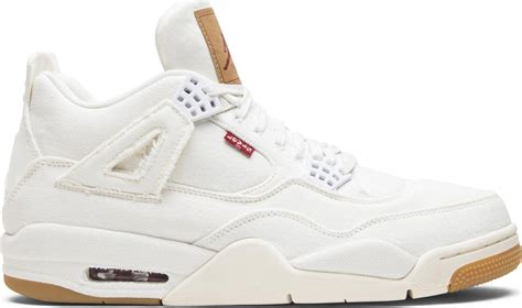 j4 x lv|Buy Levi's x Air Jordan 4 Retro 'White Denim'.